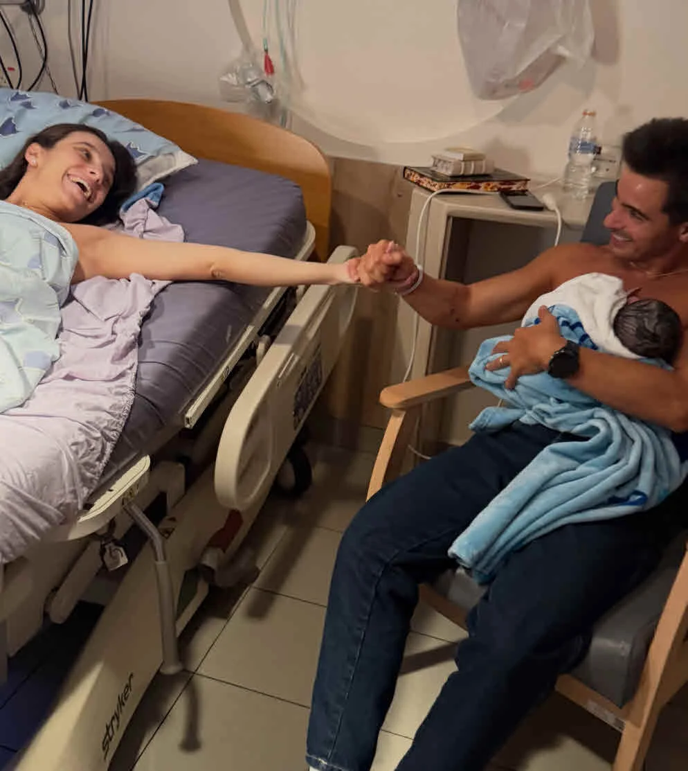 משפחה של ארבעה: איתי תורג’מן הפך לאבא בפעם השנייה